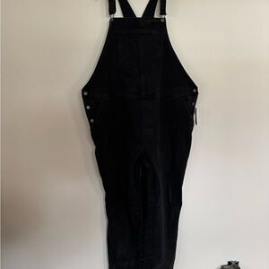 NWT Old Navy Black Denim Overalls